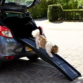 Dogs&Co® Honden Loopplank 150x40cm -Kunststof Frame - Inklapbaar - Anti-slip - Honden loopplank