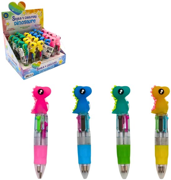 8 balpennen met kerstinkt voor kinderen, veelkleurige alles-in-één pennen, school- en kantoorbenodigdheden, kerstschrijfwarenset, kerstthema pen vuller
