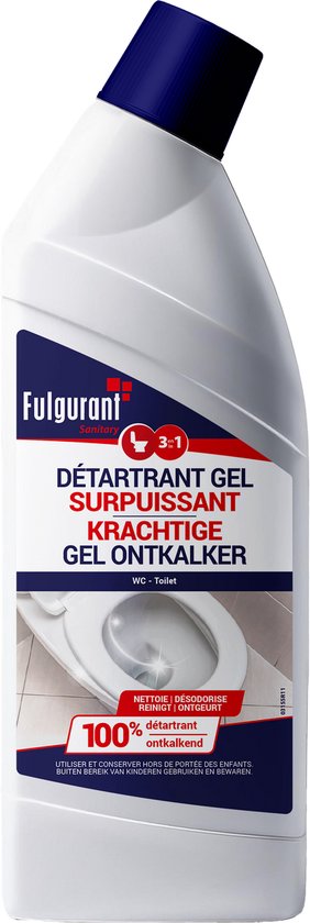 Fulgurant - Krachtige gel toiletontkalker - 750ml