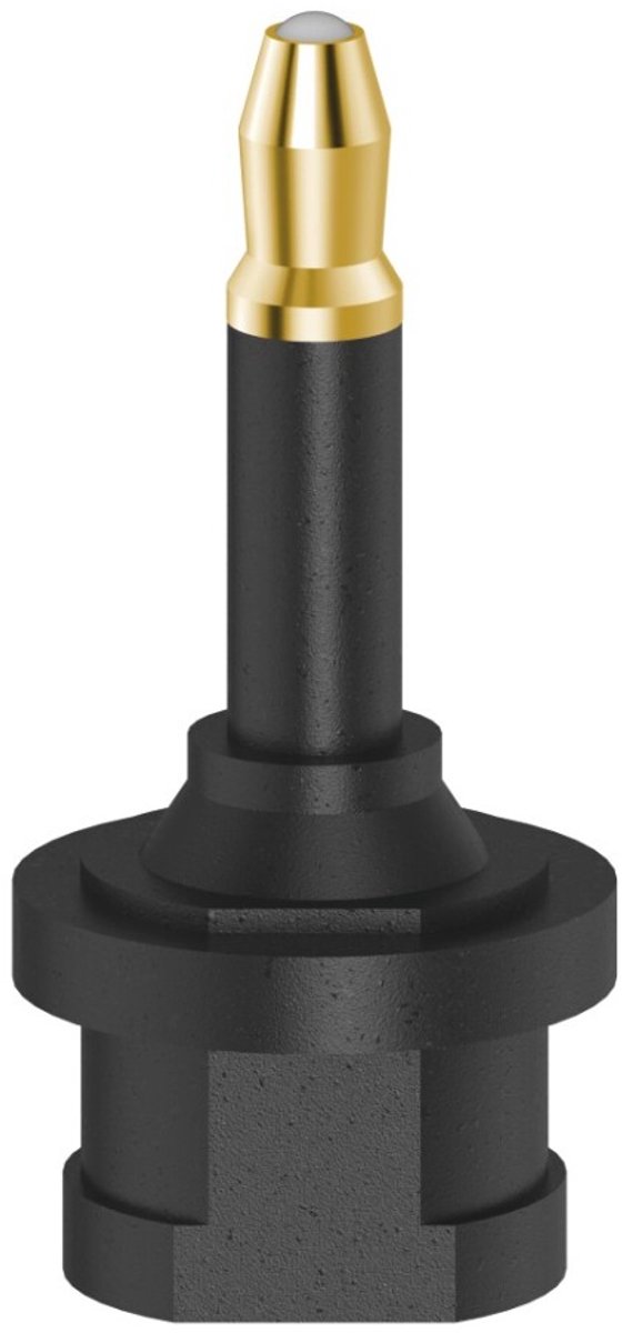 Hama ODT-adapter Toslink-koppeling - Optische 3,5-mm-stekker Verguld