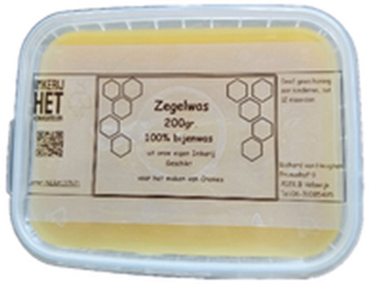 Zegelwas 150gr 100% bijenwas