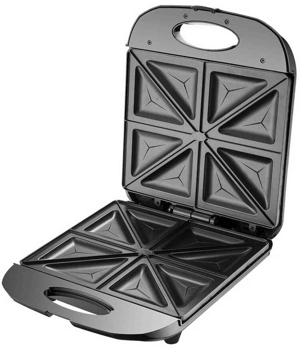Michelino Tosti Apparaat - Sandwichmaker - 4er - 1400W - Zwart