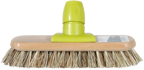 Linea Union Houten Schuurborstel + Anker 23 Cm Groen van Linea — afbeelding 4