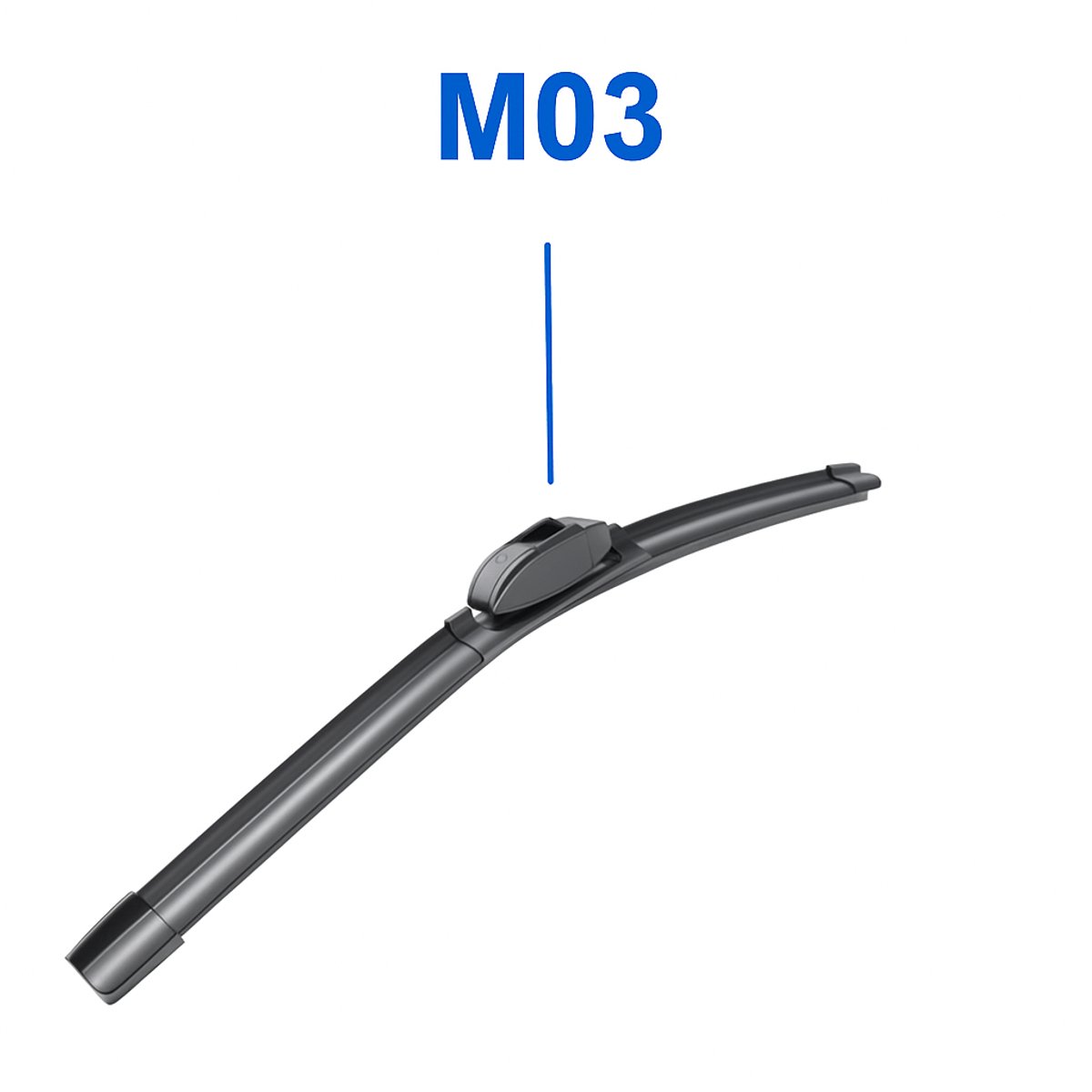 RD Automotive - Ruitenwisserblad voor - 22inch / 550mm