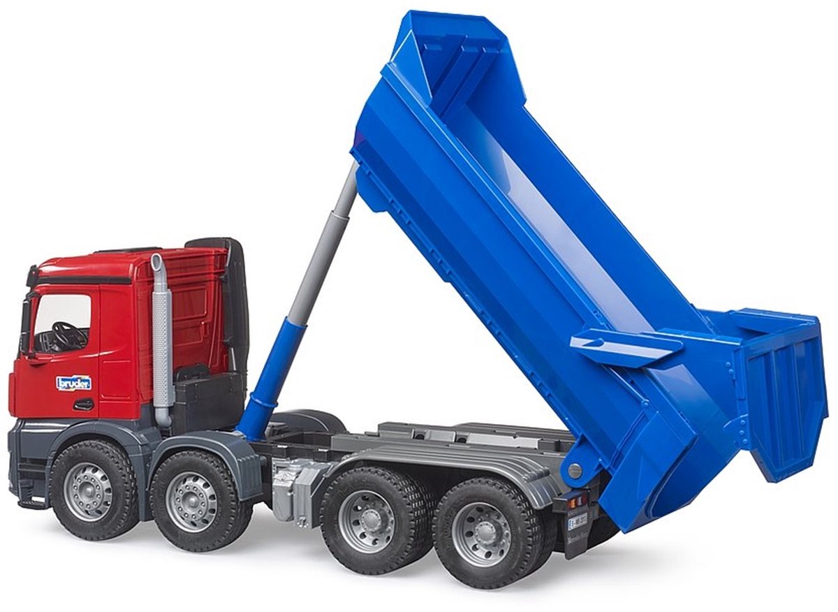 bruder Mercedes-Benz MB Arocs Halfpipe kiepwagen LKW modelvoertuig thumbnail 3