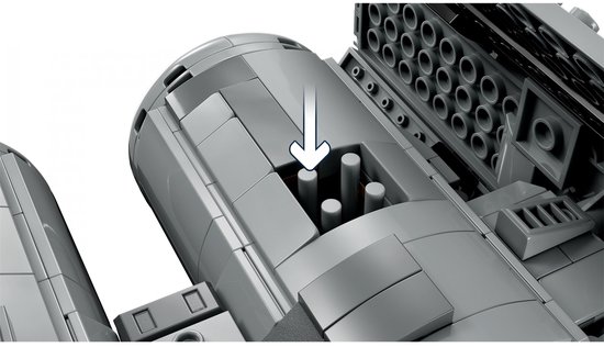 LEGO Star Wars TIE Bomber, Starfighter Modelbouwset met Darth Vader en Gonk Droid - 75347
