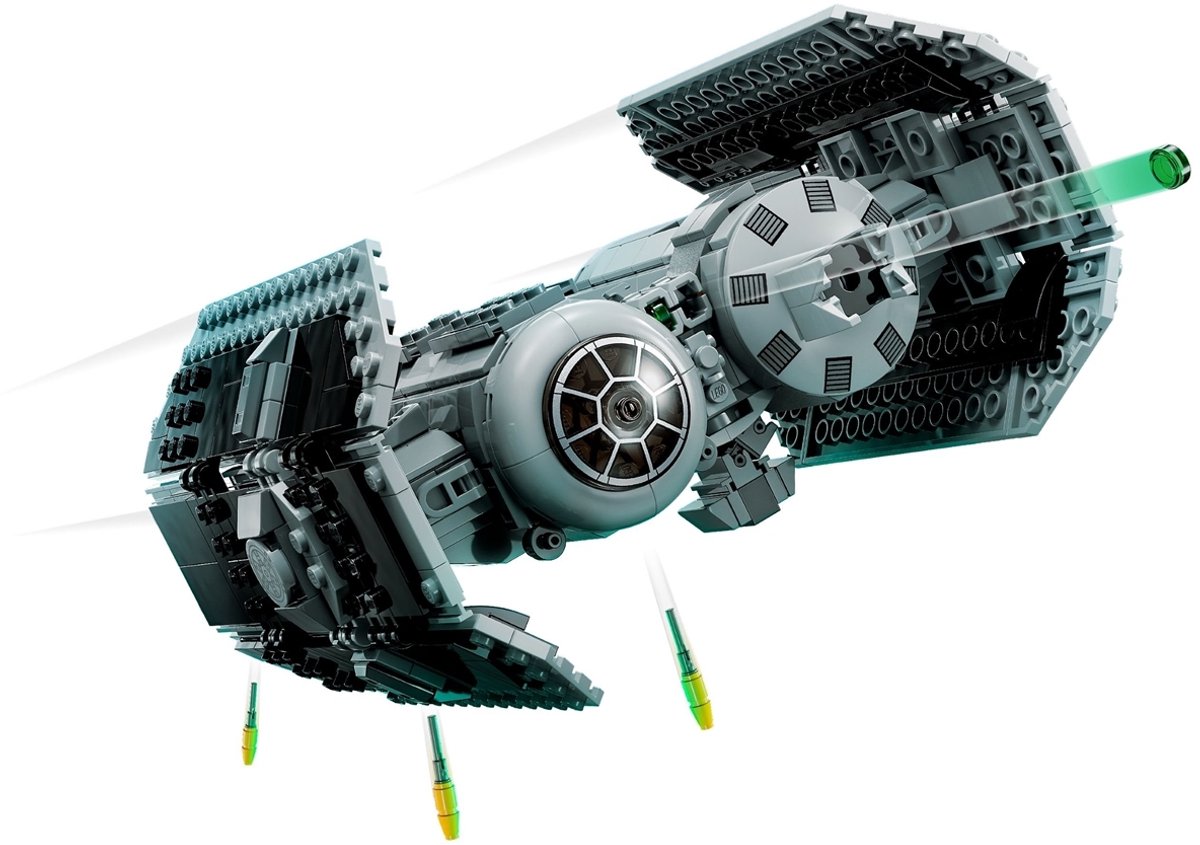 LEGO Star Wars TIE Bomber, Starfighter Modelbouwset met Darth Vader en Gonk Droid - 75347 — afbeelding 25