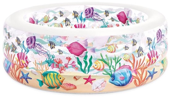Intex Little Dino zwembad speelcentrum - 249 x 191 cm