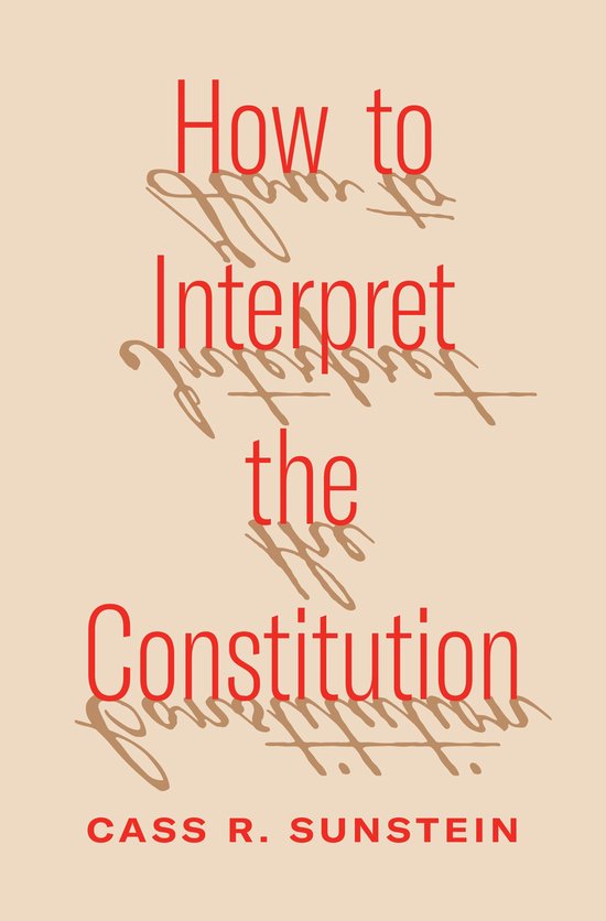 How to Interpret the Constitution - cover