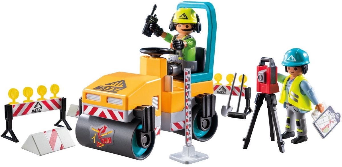 PLAYMOBIL Action Heroes Wegenbouw 71751 — afbeelding 4