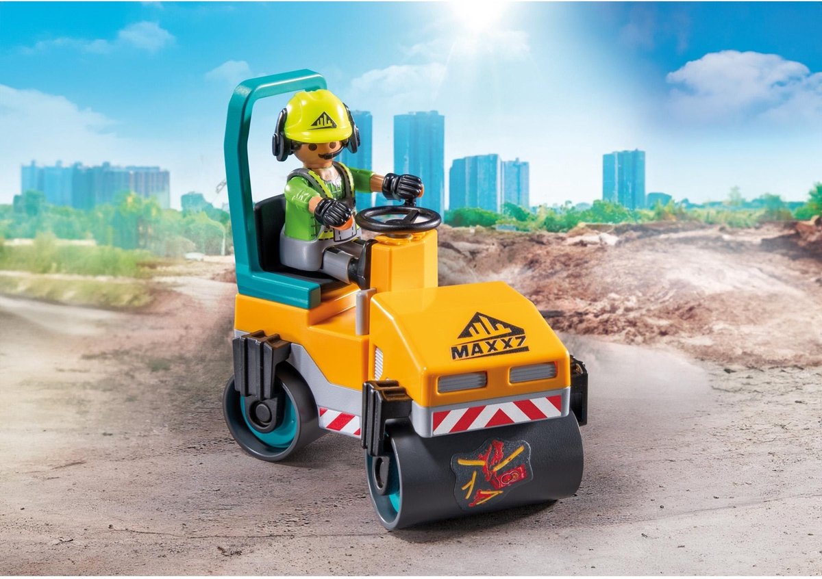 PLAYMOBIL Action Heroes Wegenbouw 71751 — afbeelding 3