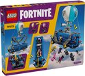 Emballage du set de construction LEGO Fortnite Battle Bus avec des images du bus et des figurines.