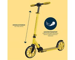 foto van HUDORA Scooter First 200 Geel