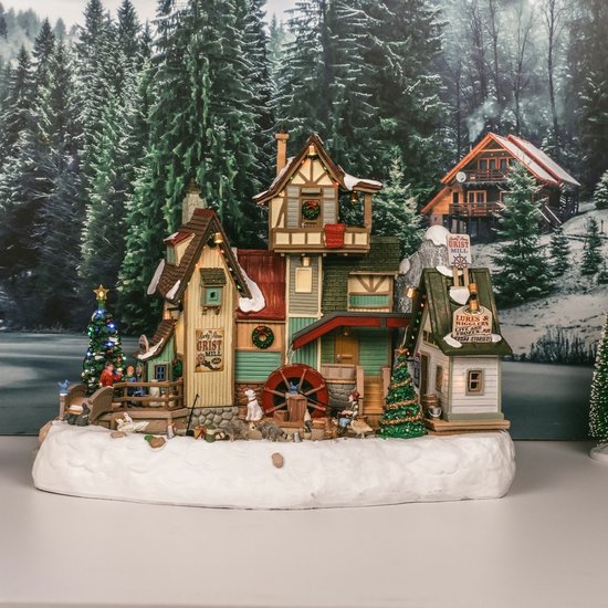 Lemax - The Rocky River Grist Mill