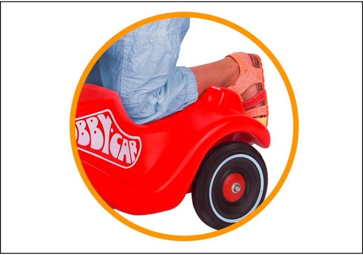 BIG Bobby Car Classic Loopauto - Rood