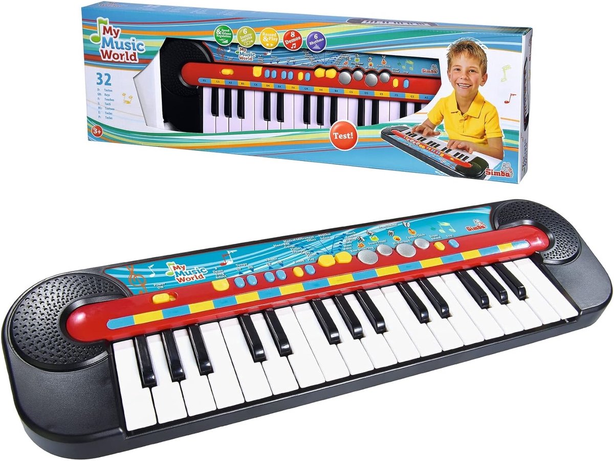 Bol.com My Musice World Electronisch Keyboard aanbieding