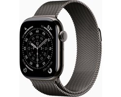 Apple Watch 11 - Wifi + 5G - 42mm - Slate Titanium Case with Slate Milanese Loop