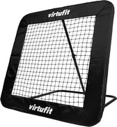 VirtuFit Verstelbare Rebounder Pro - Kickback - 124 x 124 cm - Voetbal Rebounder - Tchouck - Rebounder Trampoline - Inclusief Grondankers - Verstelbaar Voor Verschillende Intensiteitsniveaus - Makkelijk Op Te Bergen - Geschikt Voor Binnen- en Buiten