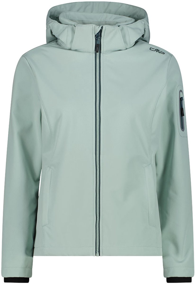 Cmp 39a5006 Softshelljack Groen XS Vrouw