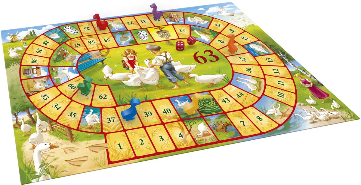 Goliath Ganzenbord - Bordspel - Familiespel — afbeelding 4