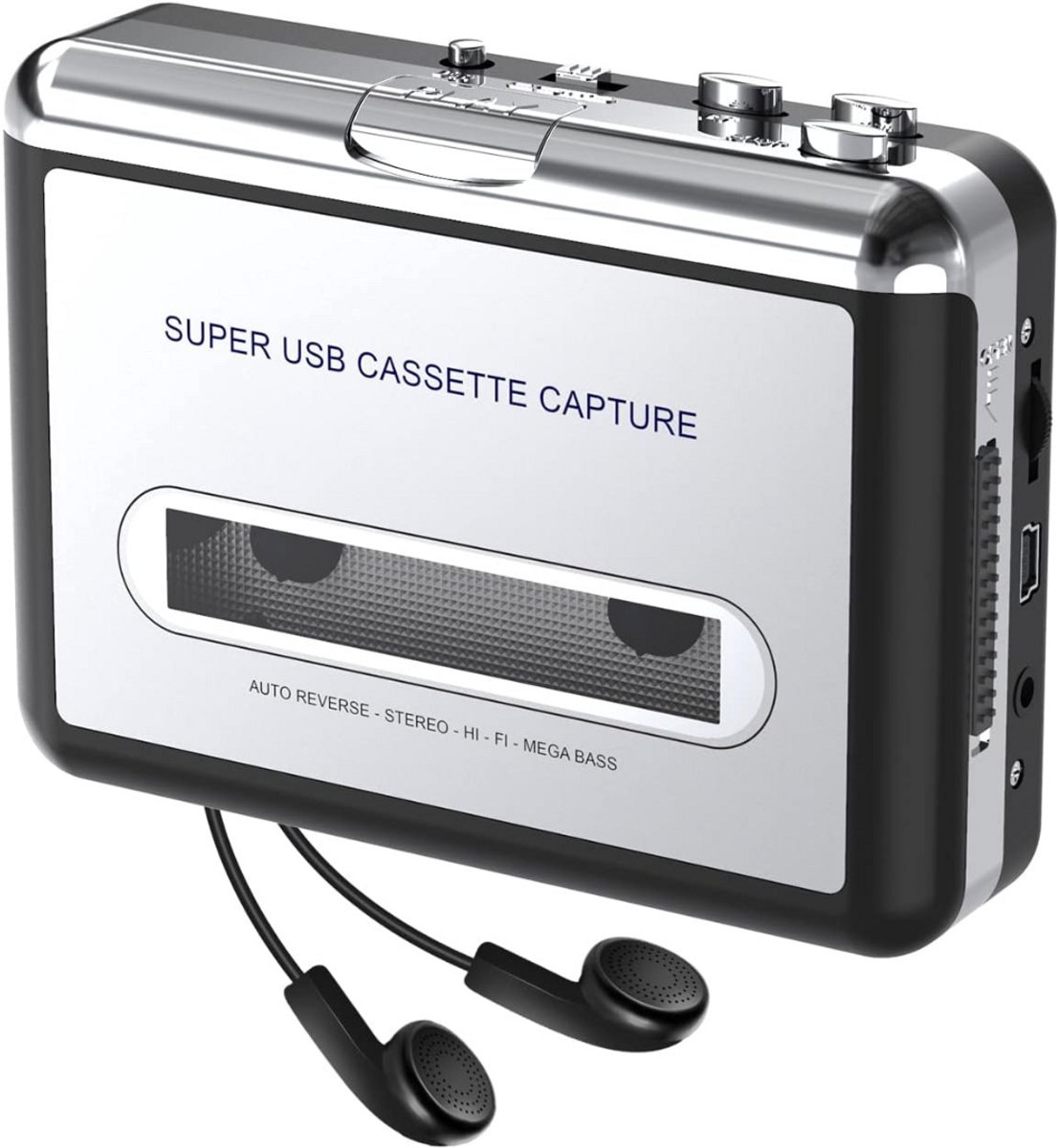MKSS® Cassette Speler - Walkman - Zwart
