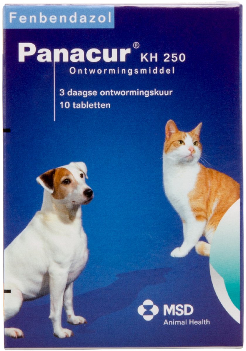 Panacur Ontworming - Hond En Kat - 10 Tabletten — afbeelding 5