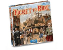 Ticket to Ride Amsterdam – Nederlandstalig Bordspel voor 2 tot 4 spelers - Snel & Strategisch gezelschapsspel vanaf 8 jaar