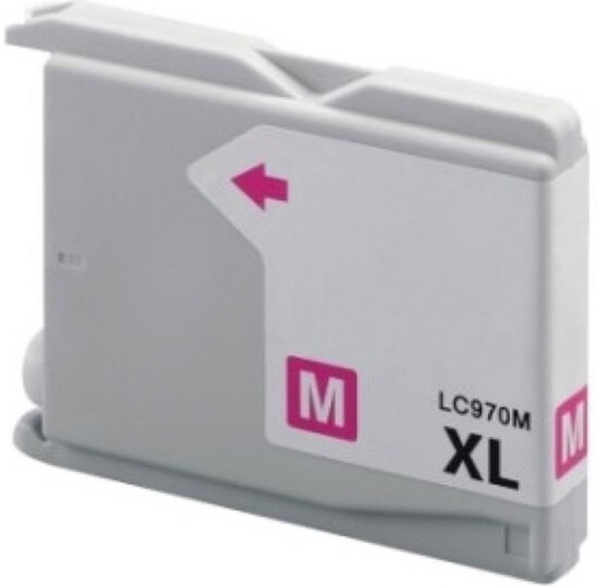 LC-970 XL Magenta - Huismerk inktcartridge compatible met Brother DCP 130C \ DCP 330C \ DCP 350C \ DCP 357C \ DCP 540CN \ DCP 560CN \ DCP 750CW \ DCP 770CW \ MFC 240C \ MFC 3360C \ MFC 440CN \ MFC 465CN \ MFC 5460CN \ MFC 5860CN \ MFC 660CN