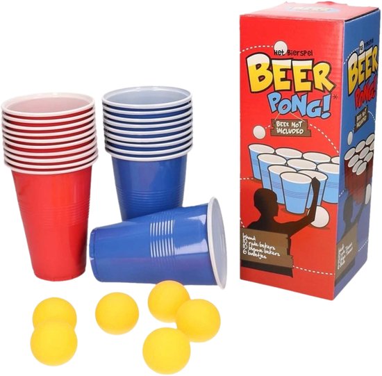 Drankspelletjes voor een camping - Beer Pong set