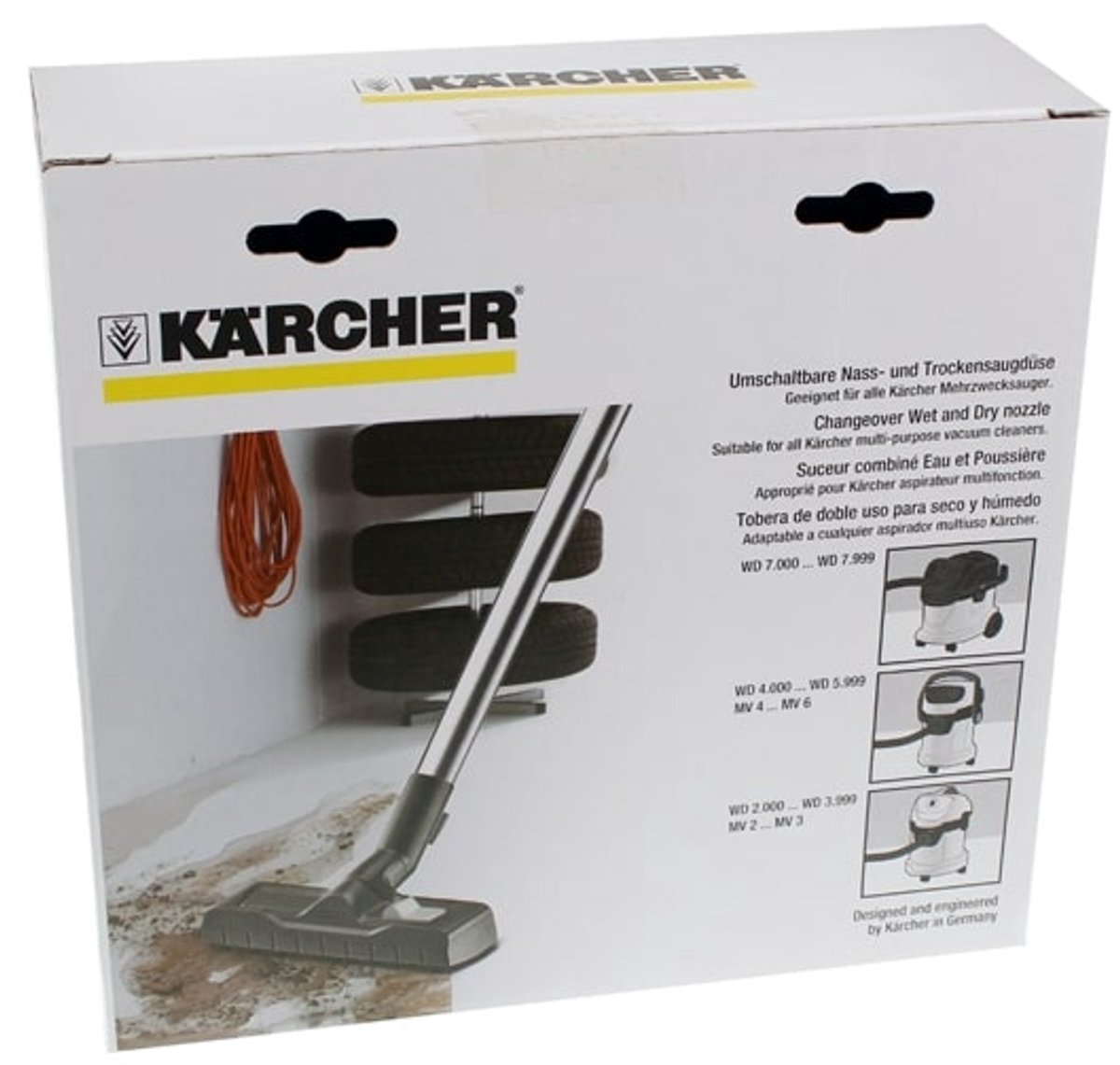 Karcher Omschakelbare Nat- en Droogzuigmond
