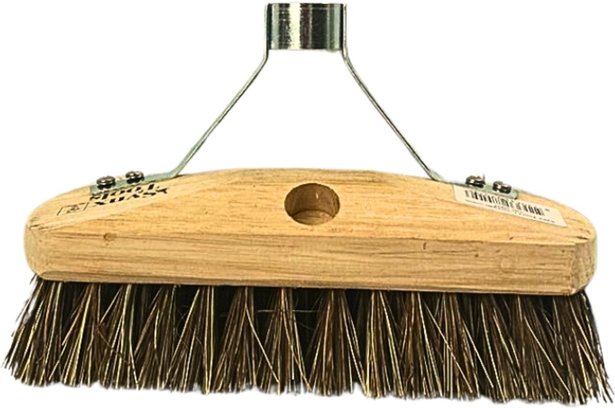 Synx Tools Luiwagen Union 22cm met steelhouder - Schrobber - Schoonmaak - Schrobborstel - Schrobber - Vloerschrobber - Schoonmaakbezem - douche - Zonder Steel
