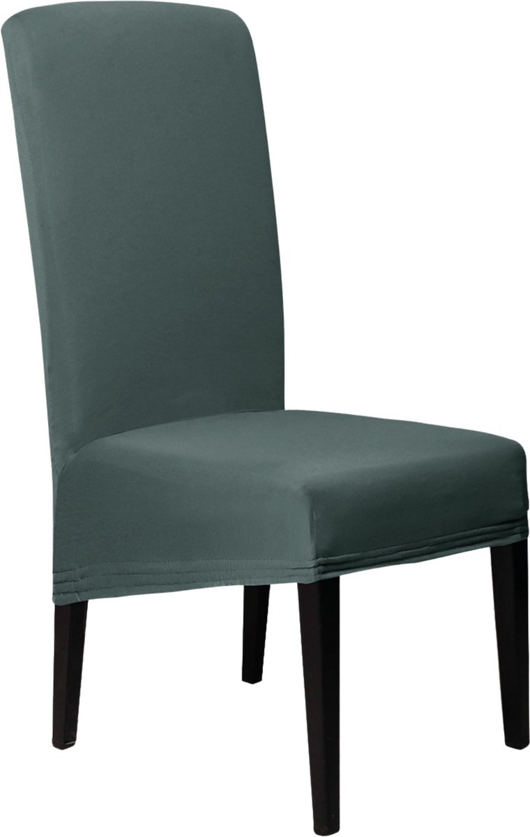 Hilvard Stoelhoes - Stoelhoezen eetkamerstoelen - Lycra - Stretch - Teal - XL-formaat