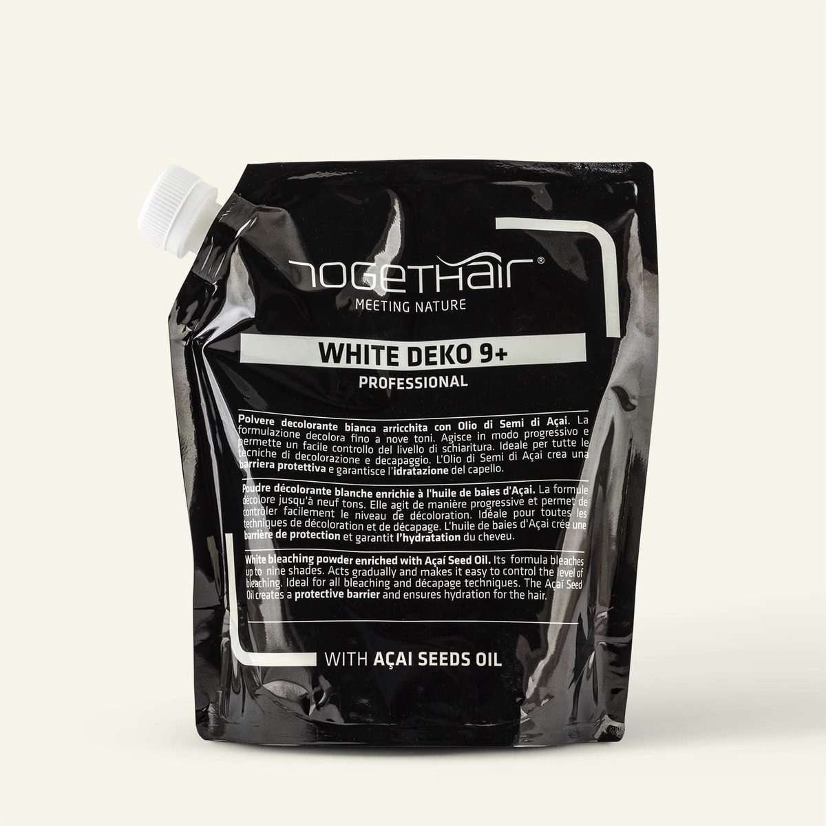Togethair White Deko 9 + Polvere Decolorante Bianca 500 ...