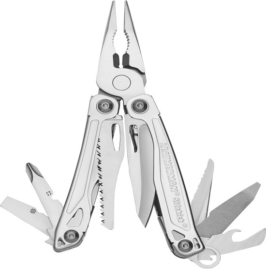 Couteau de poche Sidekick de Leatherman - Multitool - Argent