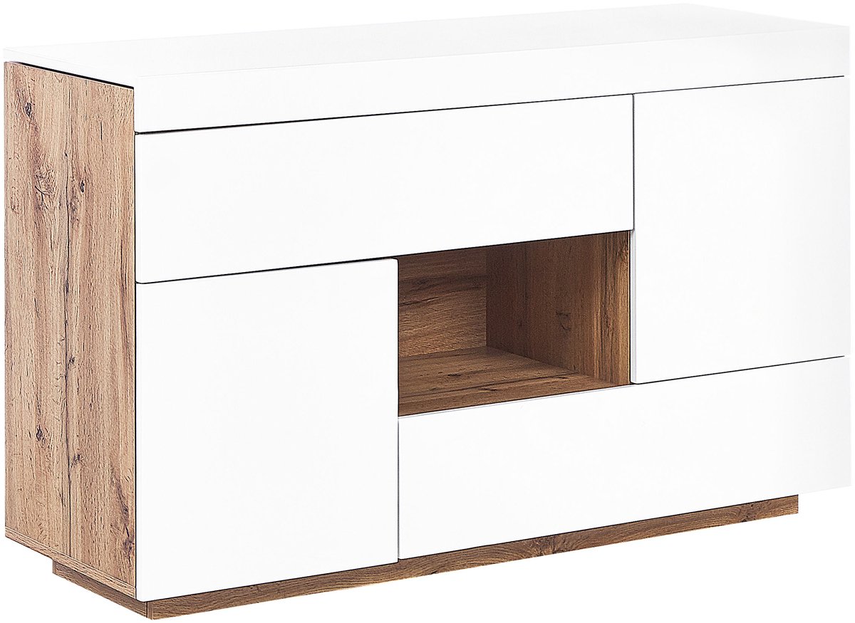 GORAN - Bureau - wit - MDF