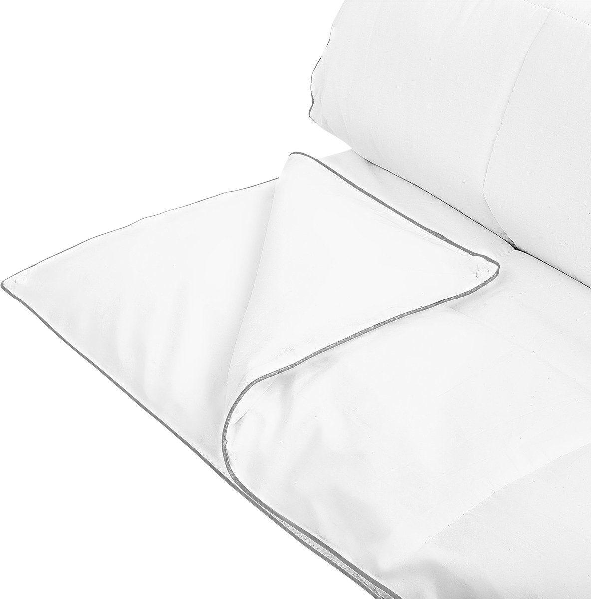 TELENO - Dekbed - Wit - 220 x 240 cm - Japara katoen