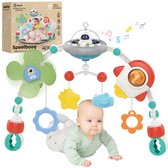HAYALI Muzikale Play Arch Speelboog – Universeel Verstelbaar – Voor Kinderwagen – Autostoel – Wieg