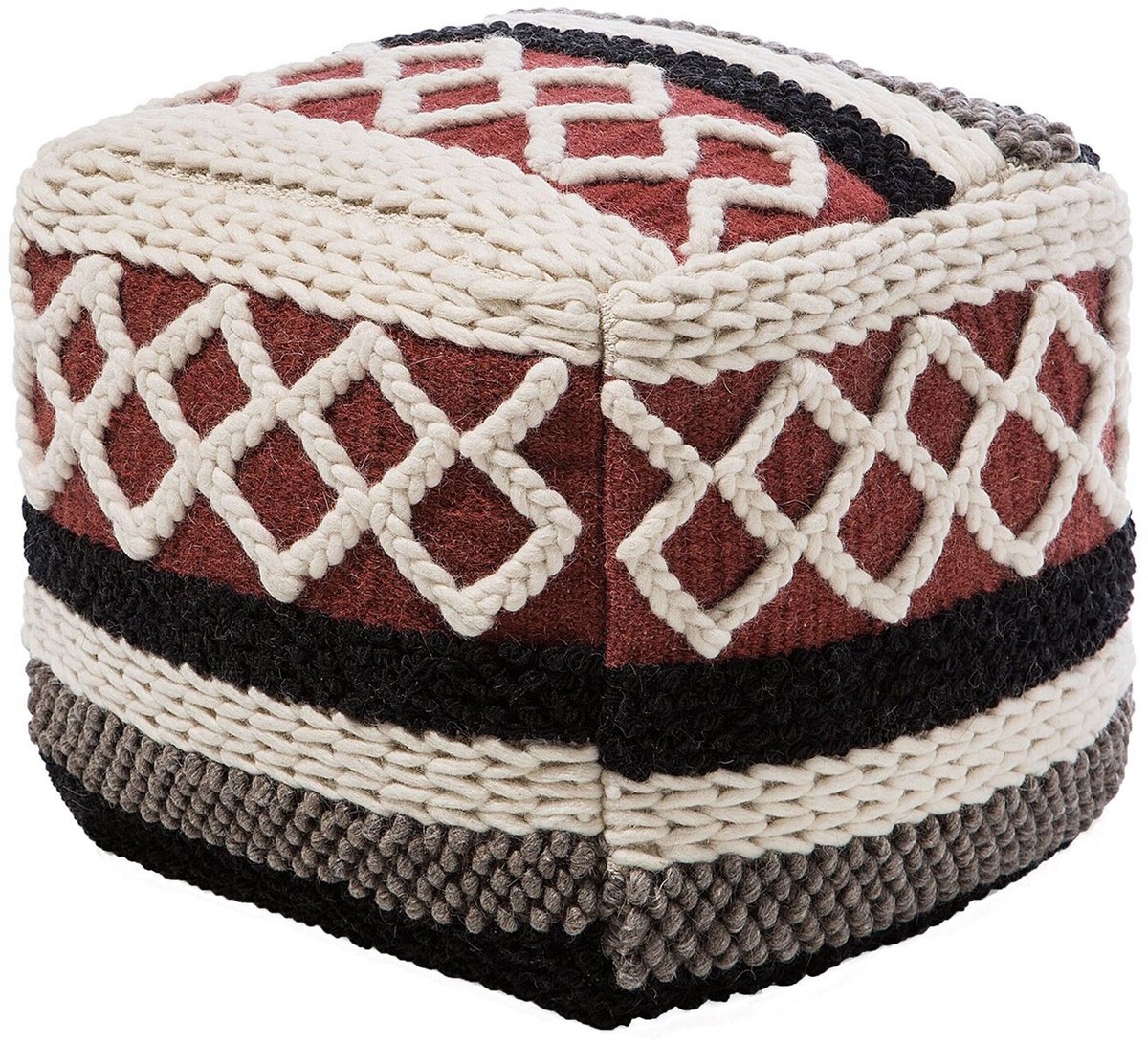 SAGAR - Poef - Multicolor - 48 cm - Katoen