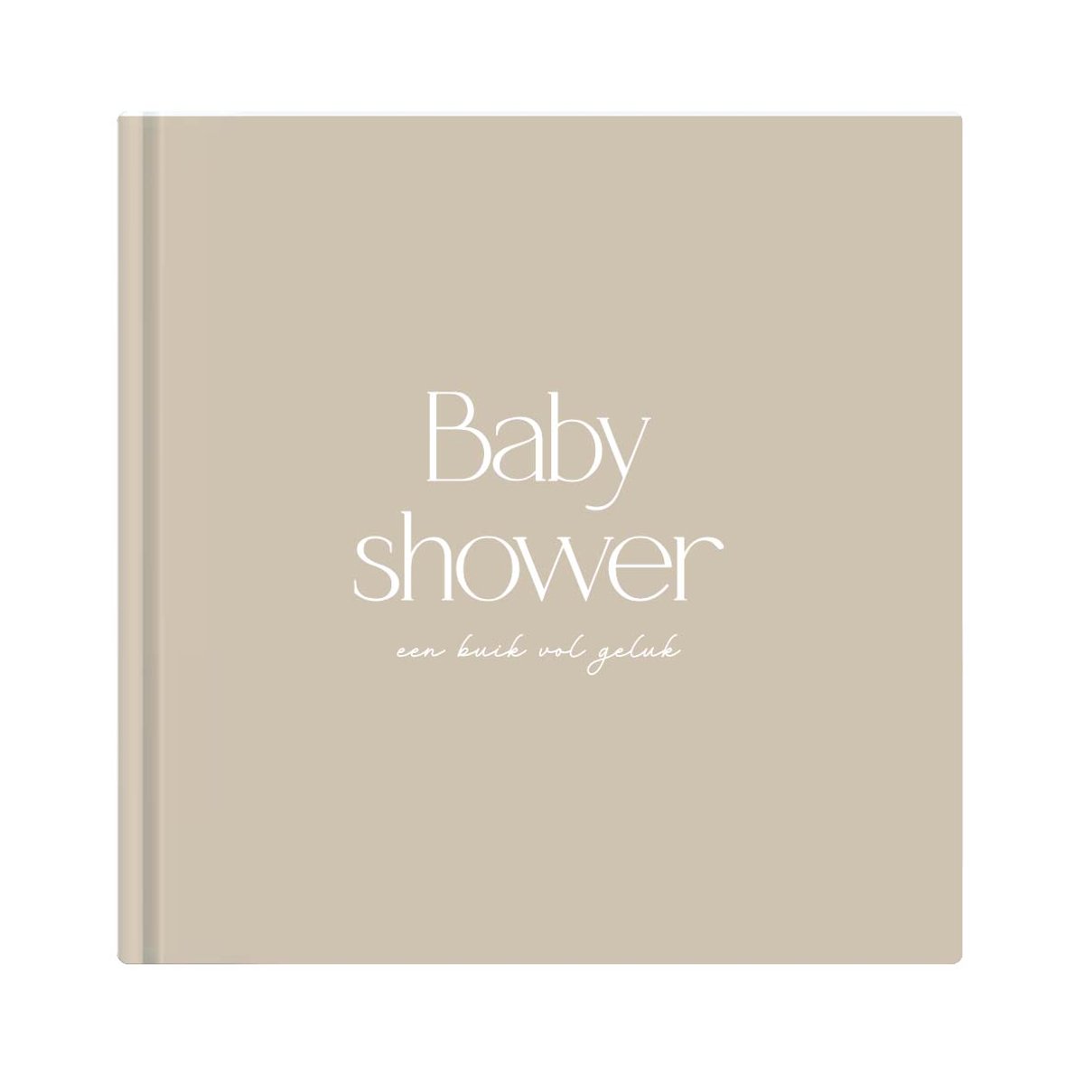 Writemoments - Babyshower gastenboek & invulboek - Neutrale editie