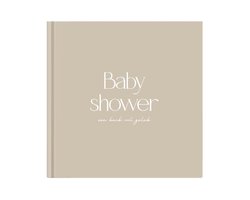 Babyshower invulboek | Gastenboek babyshower | Babyshower boek | Neutraal | Writemoments