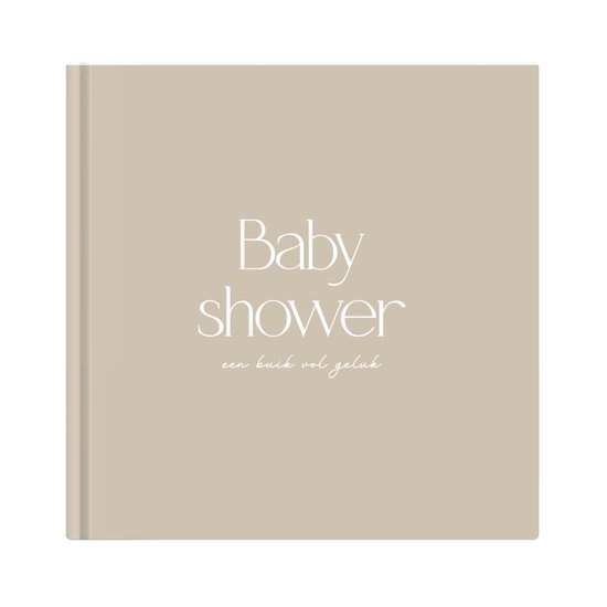 Babyshower boek | Invulboek | Gastenboek babyshower | Babyshower boek | Neutraal | Writemoments