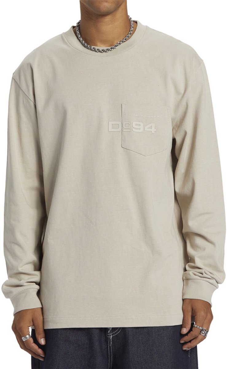 Dc Shoes 1994 T-shirt Met Lange Mouwen S Man Wit