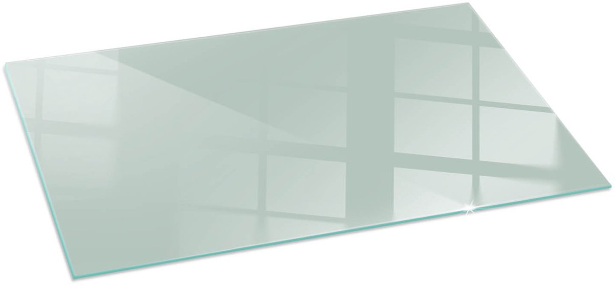 Wallfluent Kachel Vloerplaat - Lichtgroen Vloerplaat Openhaard - 140x70 cm - Rechthoek Plaat Voor Onder Kachel - Effen Kleur Plaat Voor Onder Houtkachel