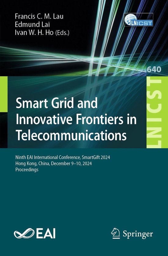 Springer Nature Proceedings Computer Science - Smart Grid an ... - cover