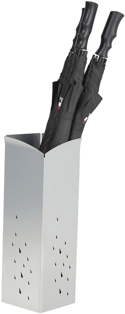 ALBA paraplustandaard PLUIE metaal wit
