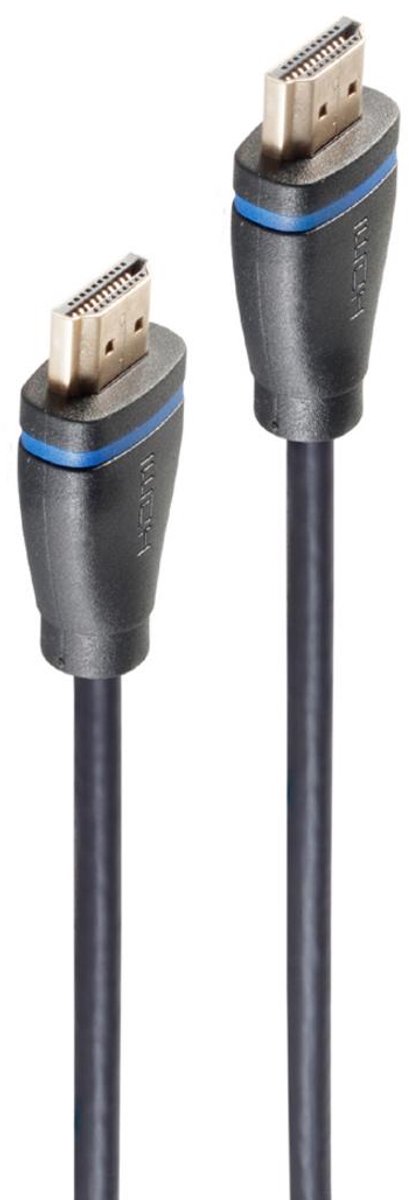 shiverpeaks BASIC-S HDMI kabel 5 meter 4K 18 Gbit/s zwart
