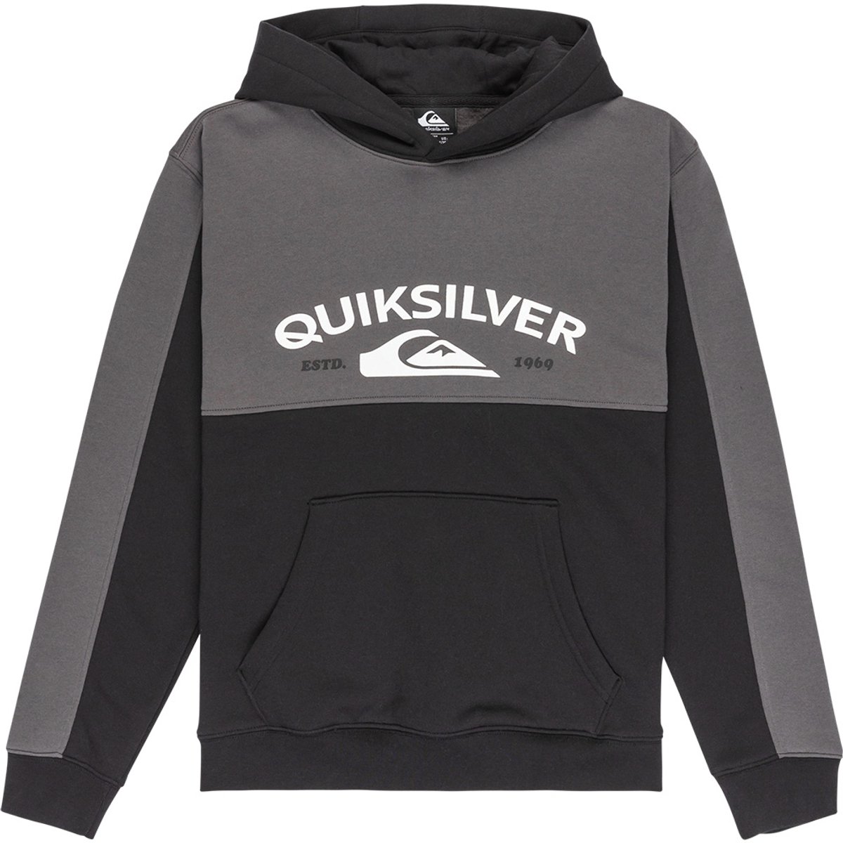 Quiksilver Knowledge Area Hoodie 10 Years Jongens Zwart