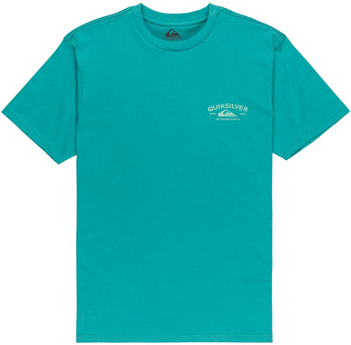 Quiksilver Anchor Lockup T-shirt Met Korte Mouwen S Man Deep Sea