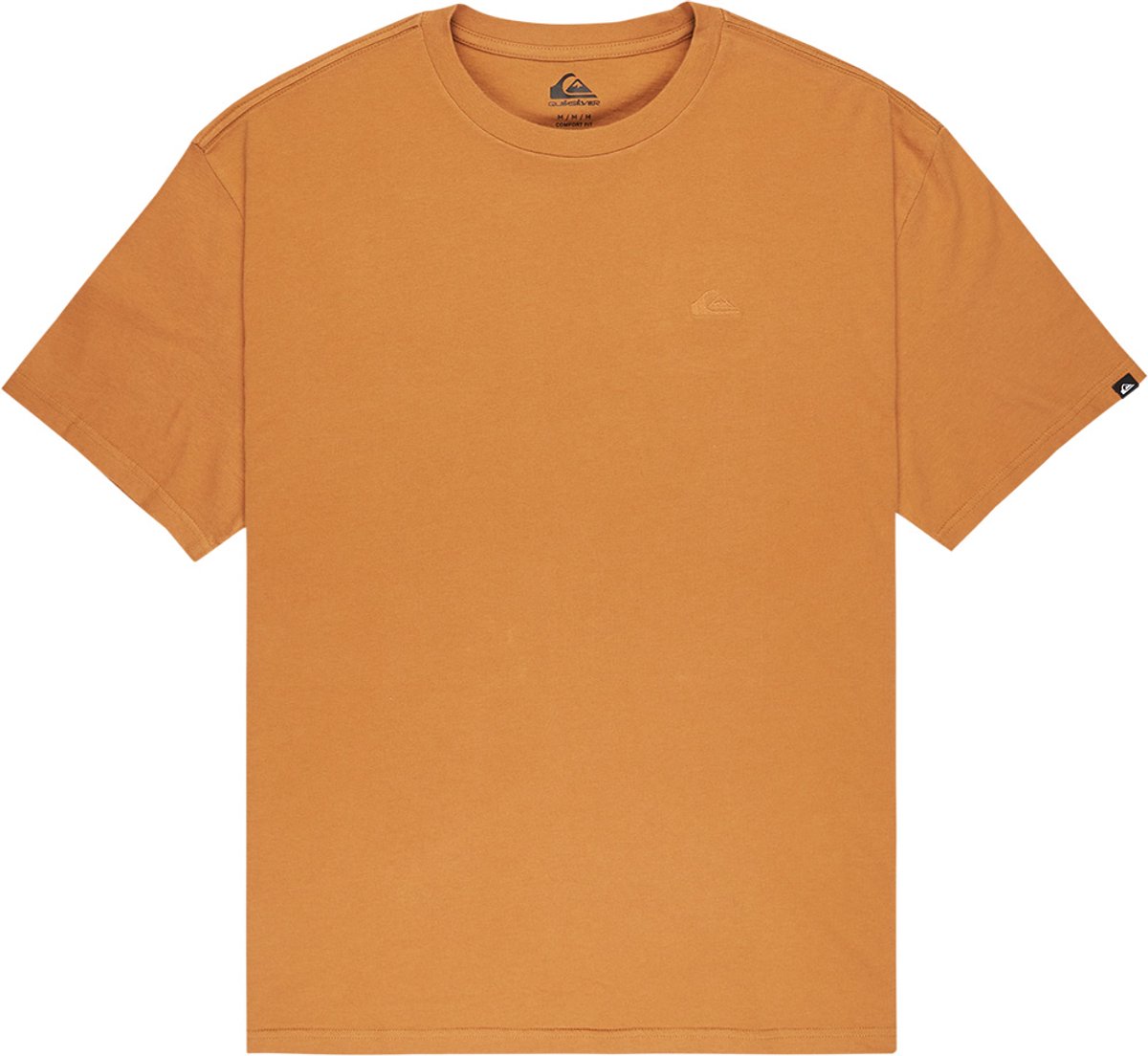 Quiksilver Salt Water T-shirt Met Korte Mouwen S Man Bruin