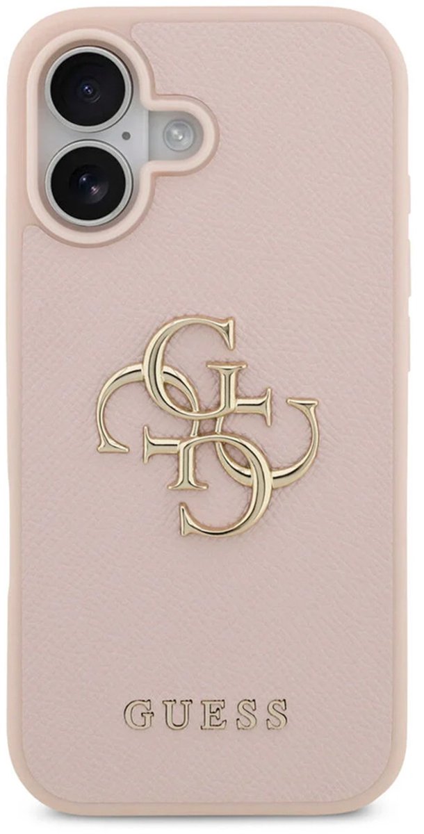 Guess Back Cover - iPhone 17 - Roze - Slank design - Valbescherming